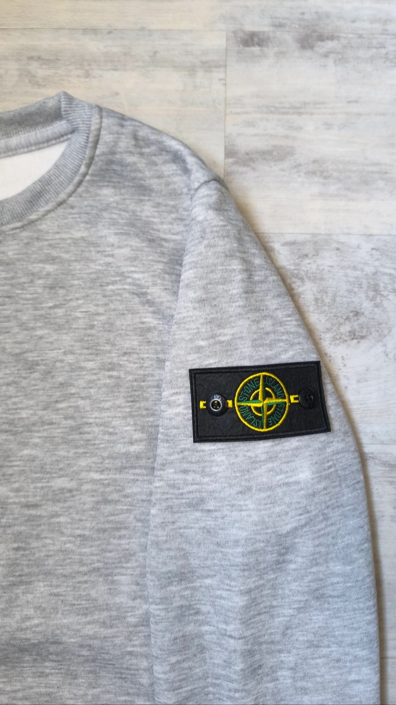 Pull Stone Island gris - Taille M – photo 2